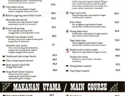 Food Menu 2
